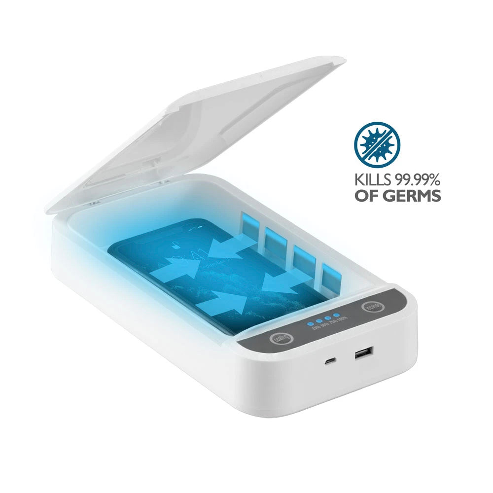 ESTERILIZADOR PORTATIL ARGOM U70 UVC USB WHITE