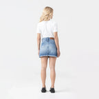FLORA SKIRT WOMEN BLUE DENIM - Monastery | Tienda Oficial Colombia
