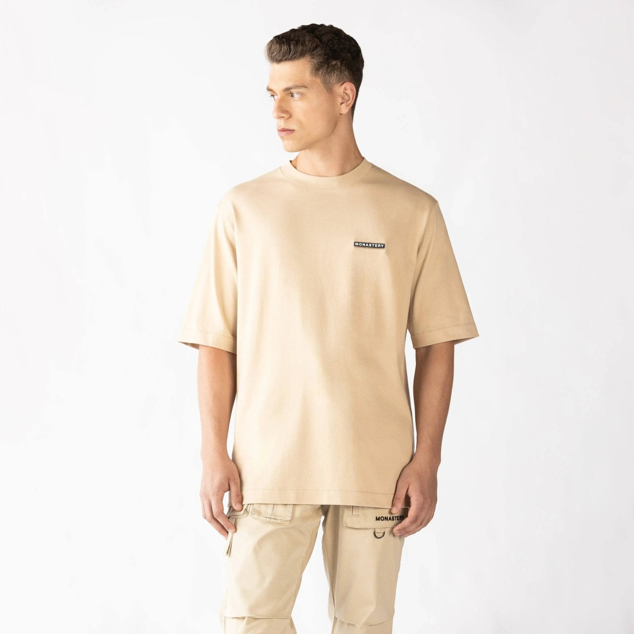 FOWLFIELD T-SHIRT OVERSIZED MEN IRISH CREAM - Monastery | Tienda Oficial Colombia