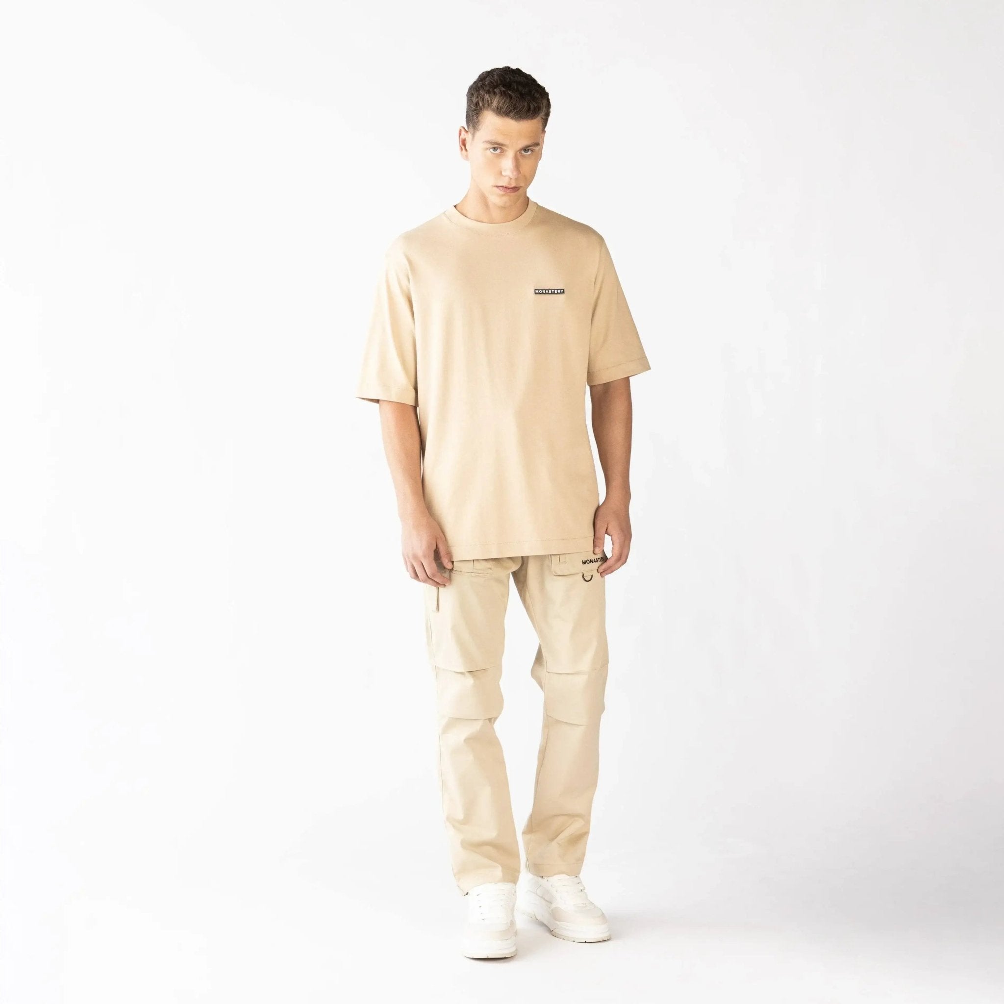 FOWLFIELD T-SHIRT OVERSIZED MEN IRISH CREAM - Monastery | Tienda Oficial Colombia