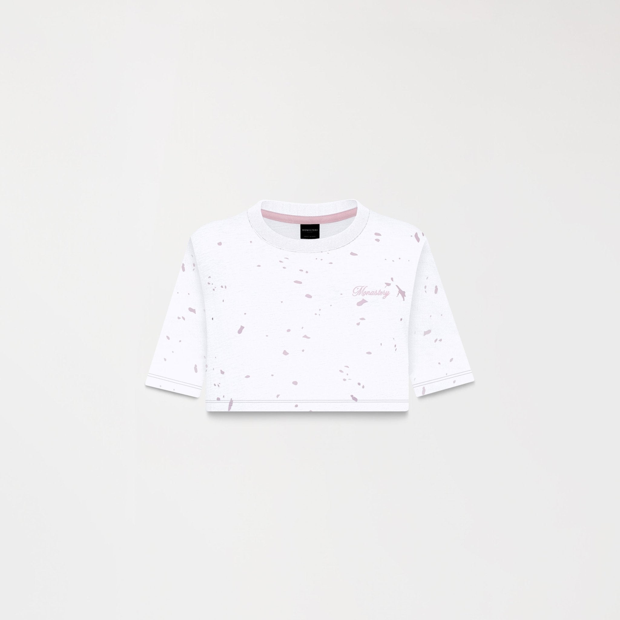 GENGIS CROP TOP WOMEN WHITE - Monastery | Tienda Oficial Colombia