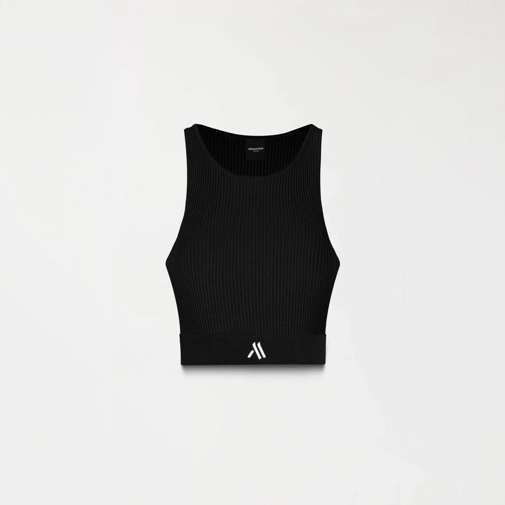 GISELE KNITTED TOP WOMEN BLACK - Monastery | Tienda Oficial Colombia