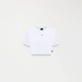 GODIVA CROP TOP WOMEN WHITE - Monastery | Tienda Oficial Colombia