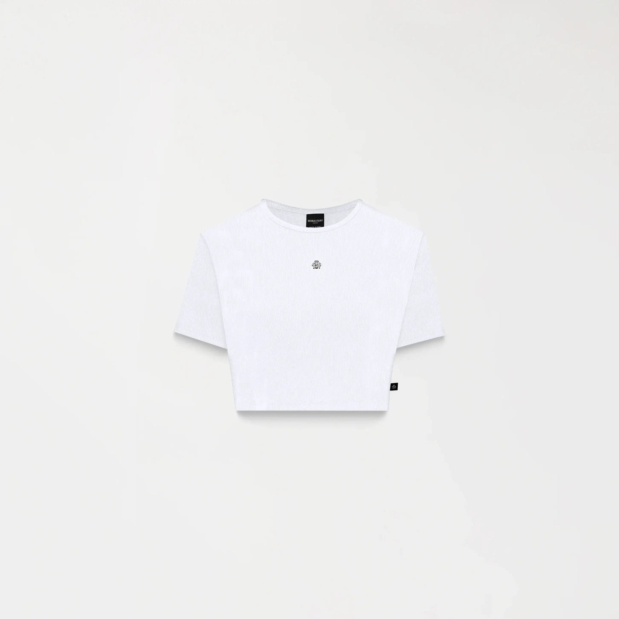 GODIVA CROP TOP WOMEN WHITE - Monastery | Tienda Oficial Colombia