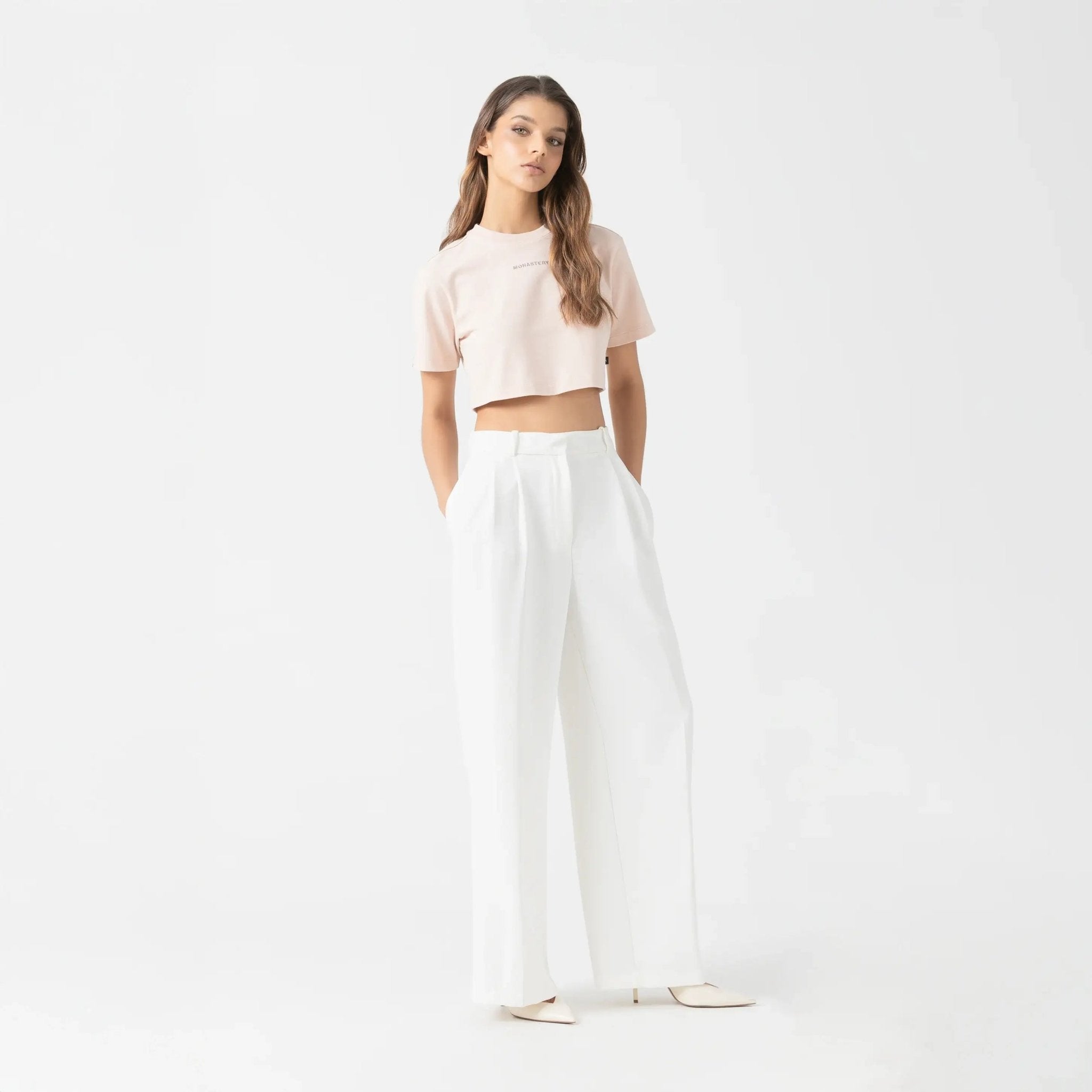 HAZEN CROP TOP WOMEN CAMEO ROSE - Monastery | Tienda Oficial Colombia