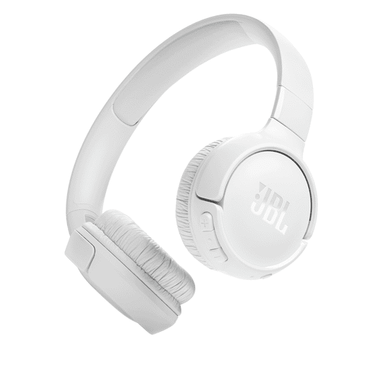 HEADPHONE JBL TUNE 520BT WIRELESS OVEREAR WHITE