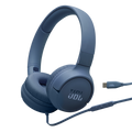 HEADPHONE JBL TUNE 520C WIRED OVEREAR USBC BLUE