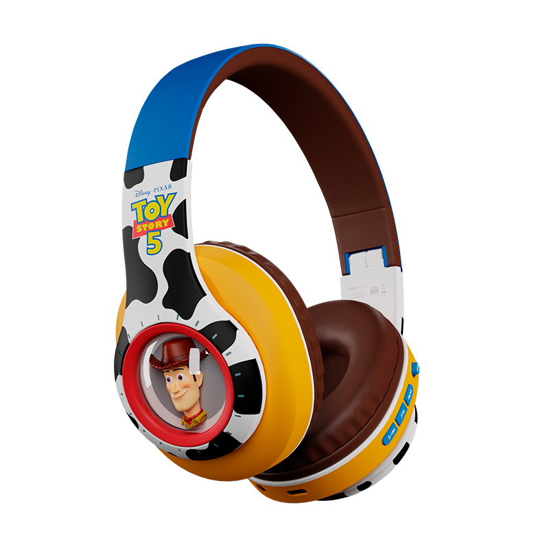 HEADPHONE XTECH DISNEY TOY STORY WIRELESS BRPWNYELLOW