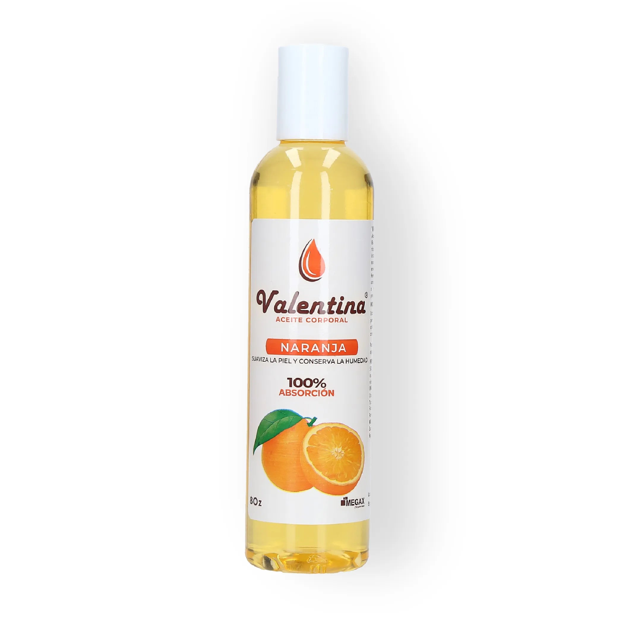 Valentina Aceite Corporal de Naranja 8Oz