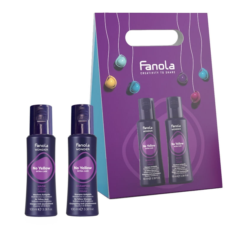 KIT FANOLA WONDER NO YELLOW CHRISTMAS BOX