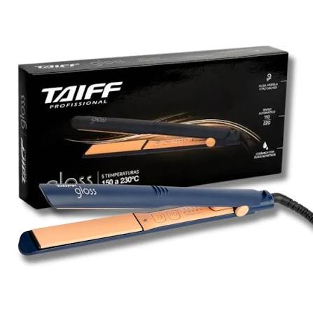 Plancha Taiff Gloss Blue 57W Bivolt