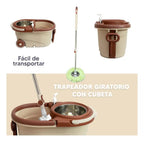 Suape Giratorio Con Ruedas Super Spin