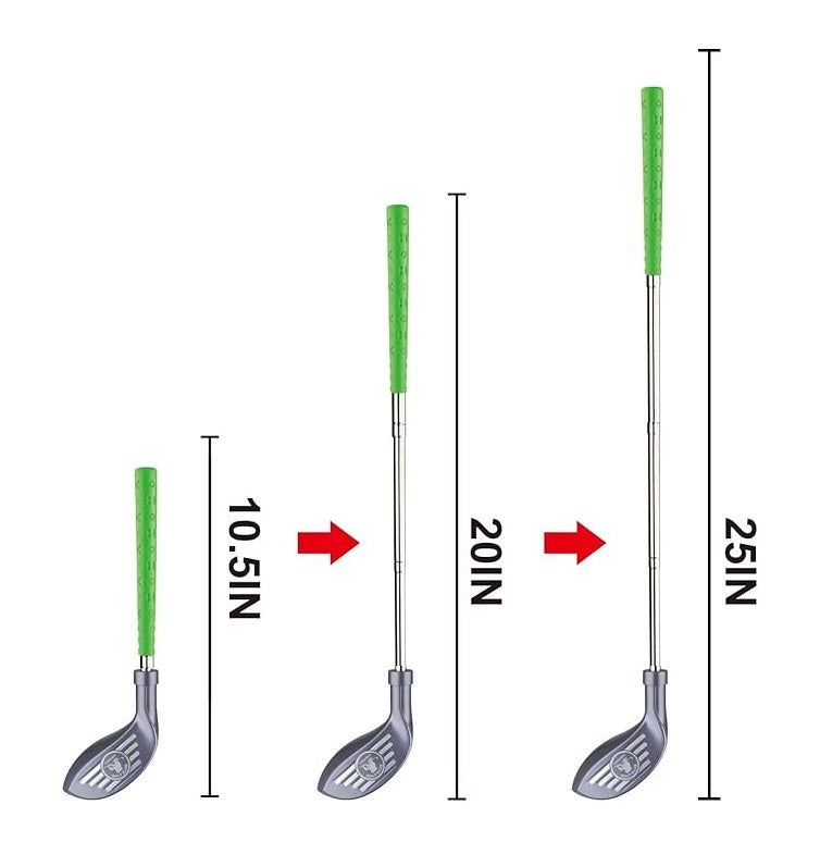 Kit De Golf Infantil Con Palos Ajustables y Hoyos De Práctica
