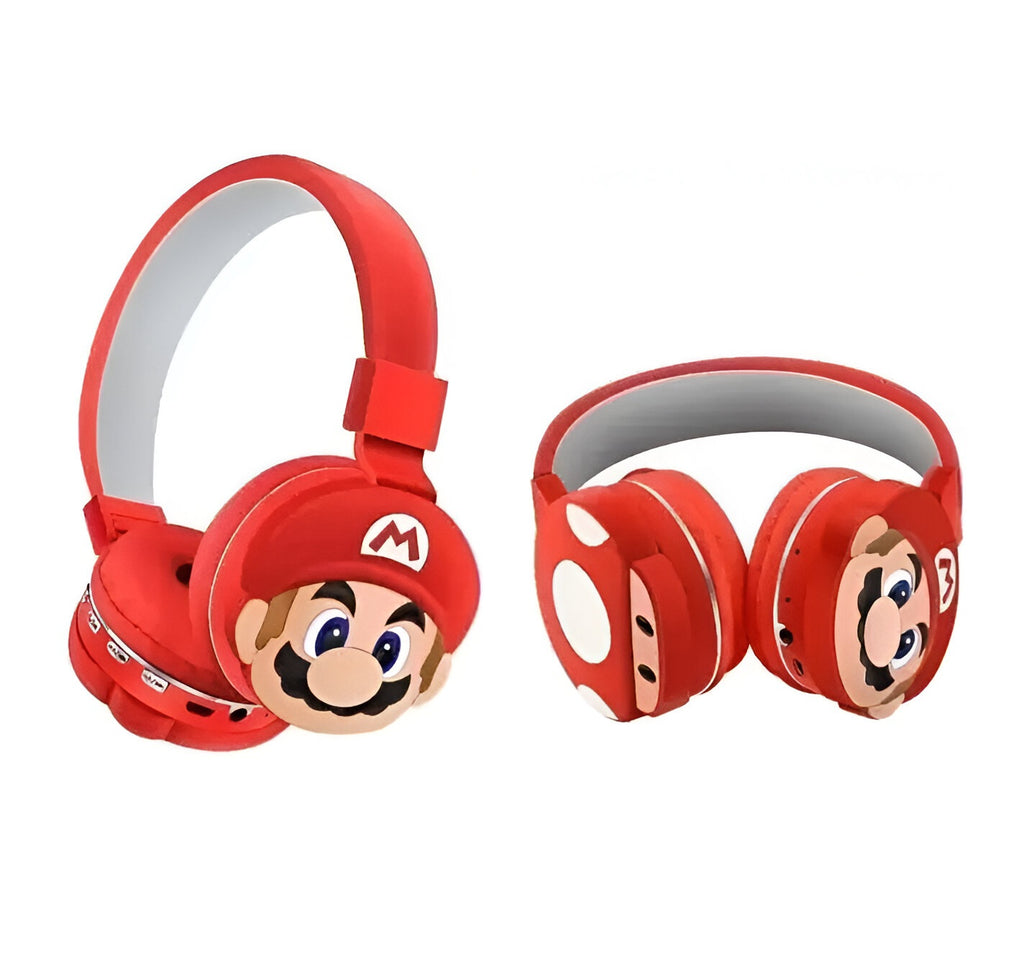 Audífonos Bluetooth Inalámbricos Mario Bros AH-806Q
