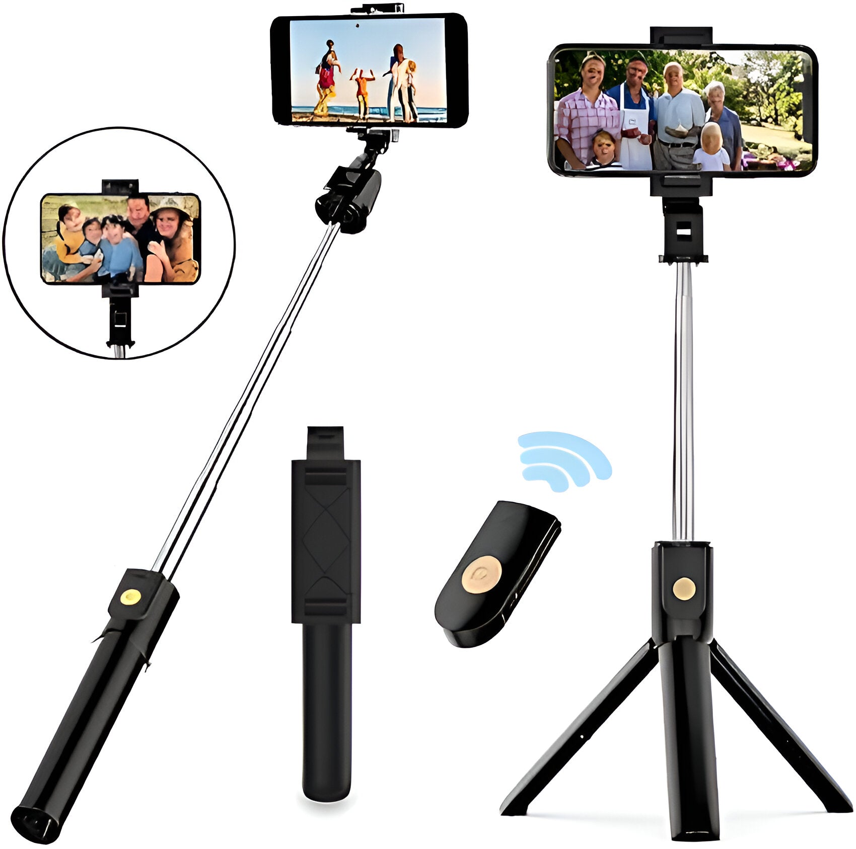Palito Selfie Stick Bluetooth Zoom