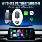 Adaptador Inalámbrico CarPlay PL6 2 en 1 USB y USB-C