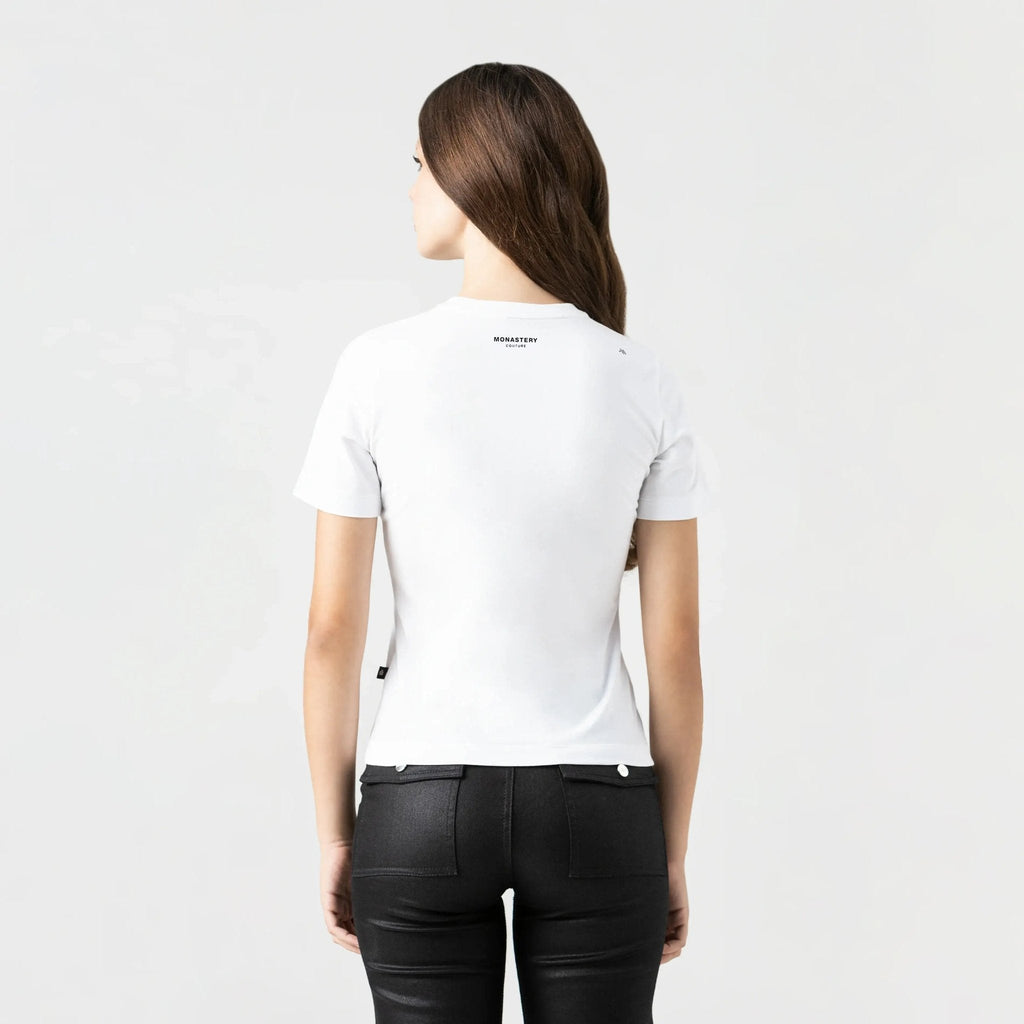 ISSLA T - SHIRT WOMEN WHITE - Monastery | Tienda Oficial Colombia