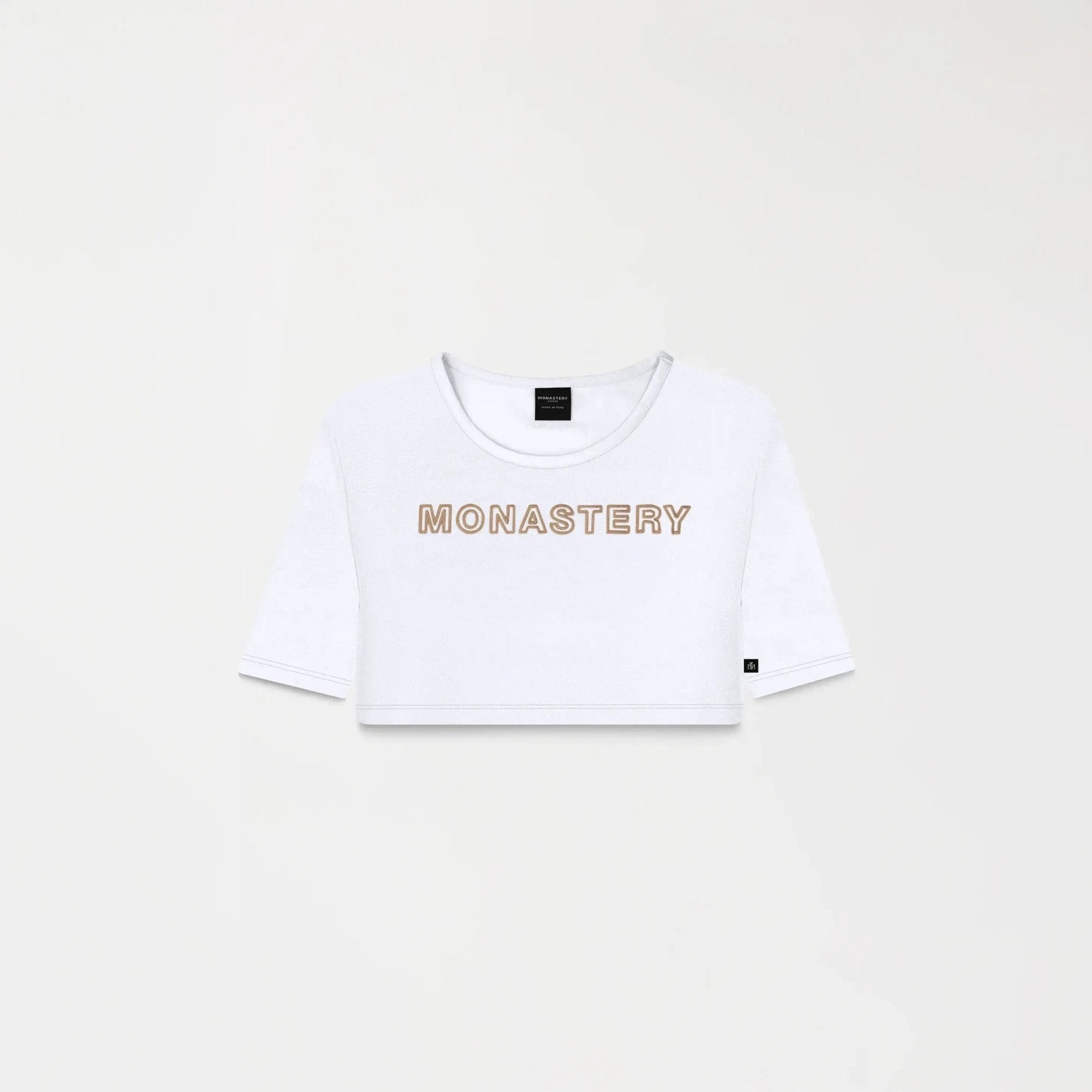 KAIA CROP TOP WOMEN WHITE - Monastery | Tienda Oficial Colombia