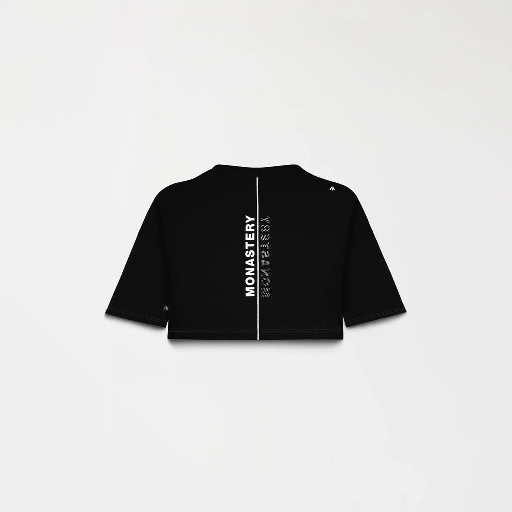 KASSIA CROP TOP WOMEN BLACK - Monastery | Tienda Oficial Colombia