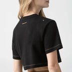 KEONA CROP TOP WOMEN BLACK - Monastery | Tienda Oficial Colombia