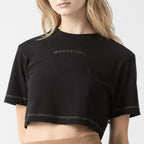 KEONA CROP TOP WOMEN BLACK - Monastery | Tienda Oficial Colombia