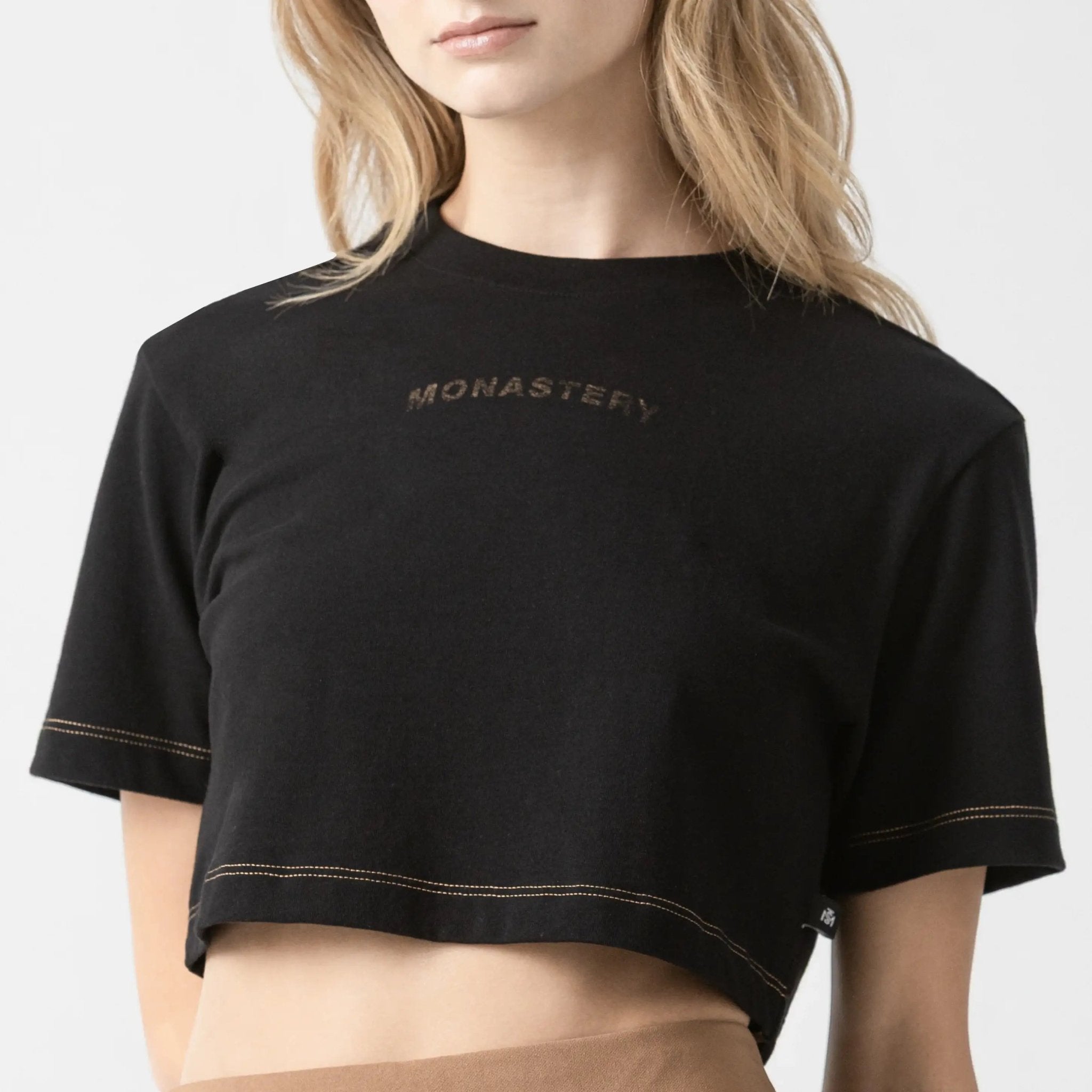KEONA CROP TOP WOMEN BLACK - Monastery | Tienda Oficial Colombia