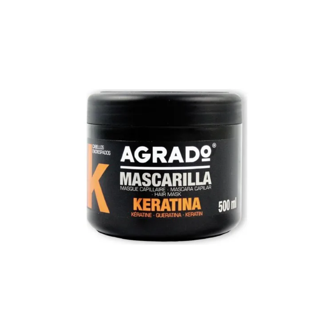 AG Mascarilla Keratina 500 ml ONE SIZE white 2 lb