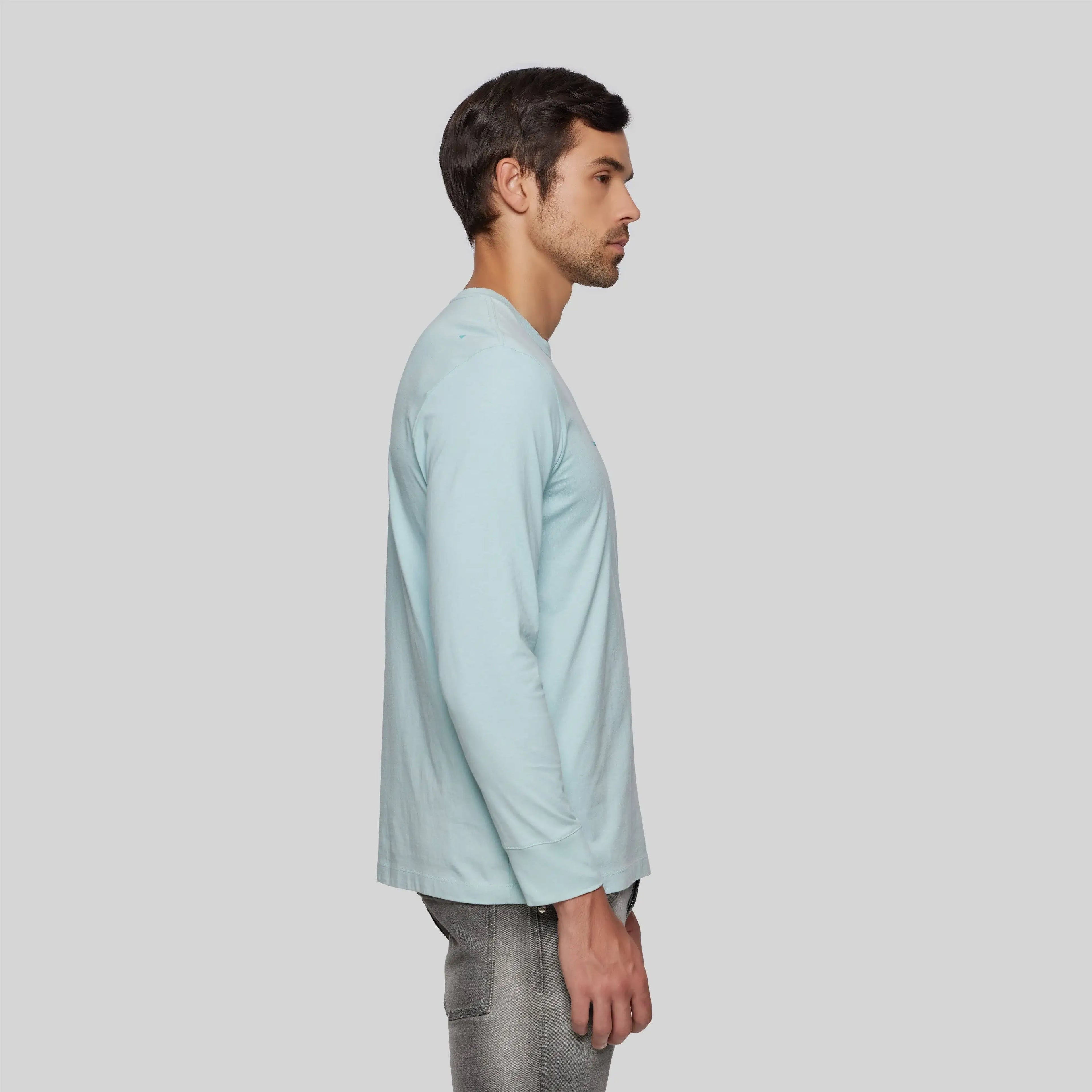 KEV BLUE LONG SLEEVE - Monastery