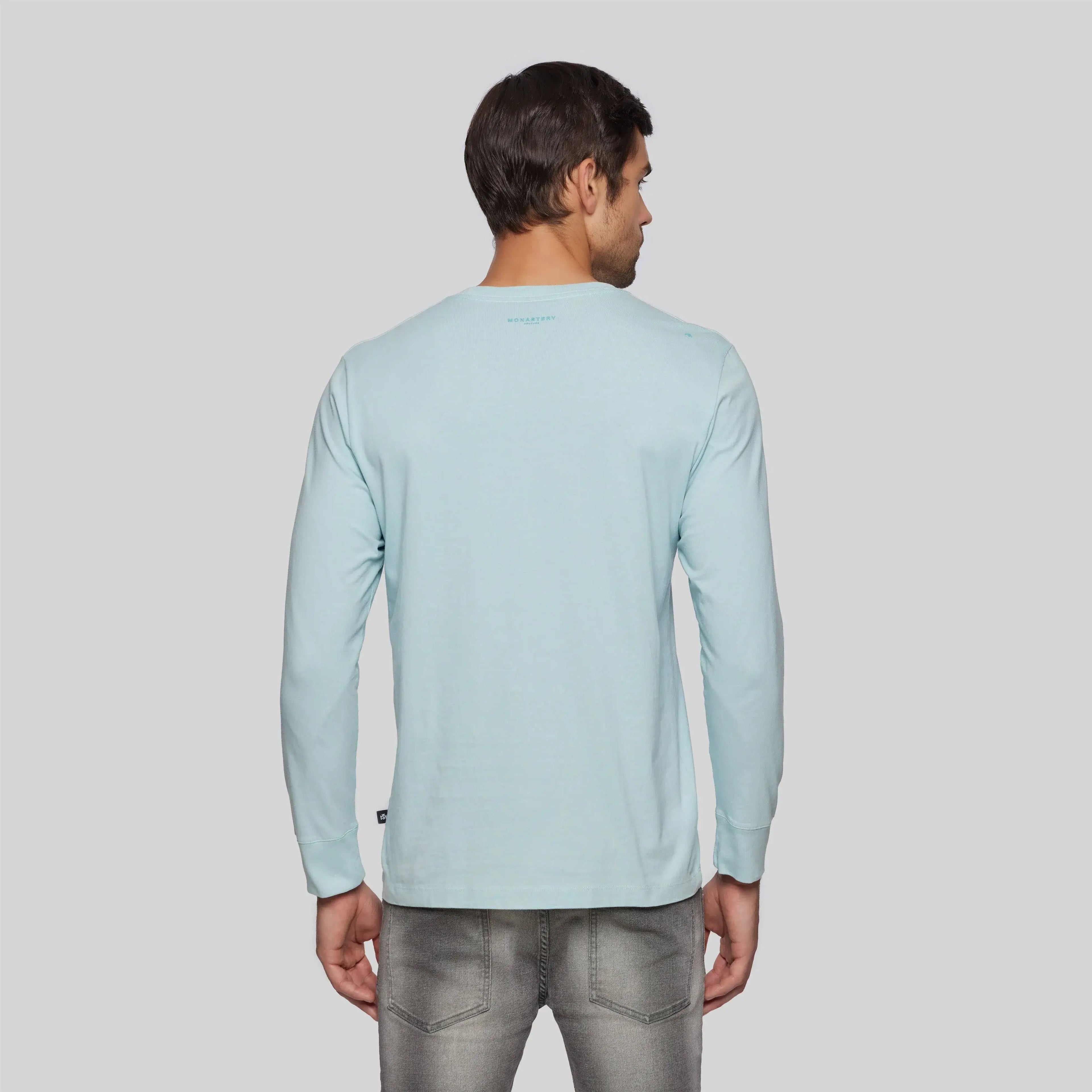 KEV BLUE LONG SLEEVE - Monastery