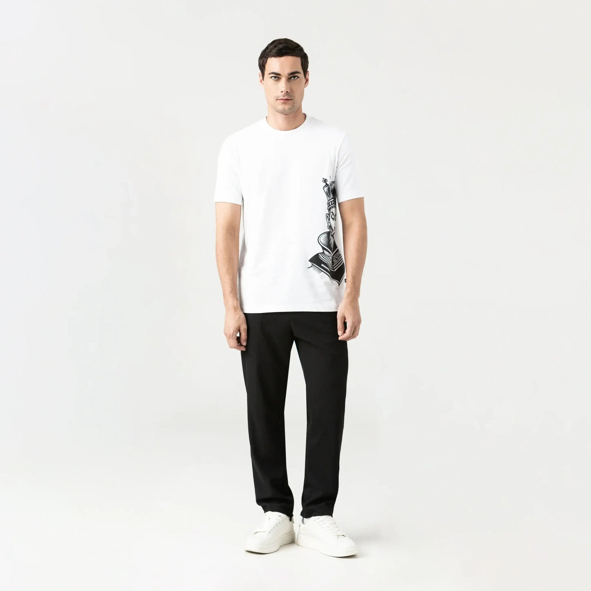 KINGSHIP T - SHIRT MEN WHITE - Monastery | Tienda Oficial Colombia