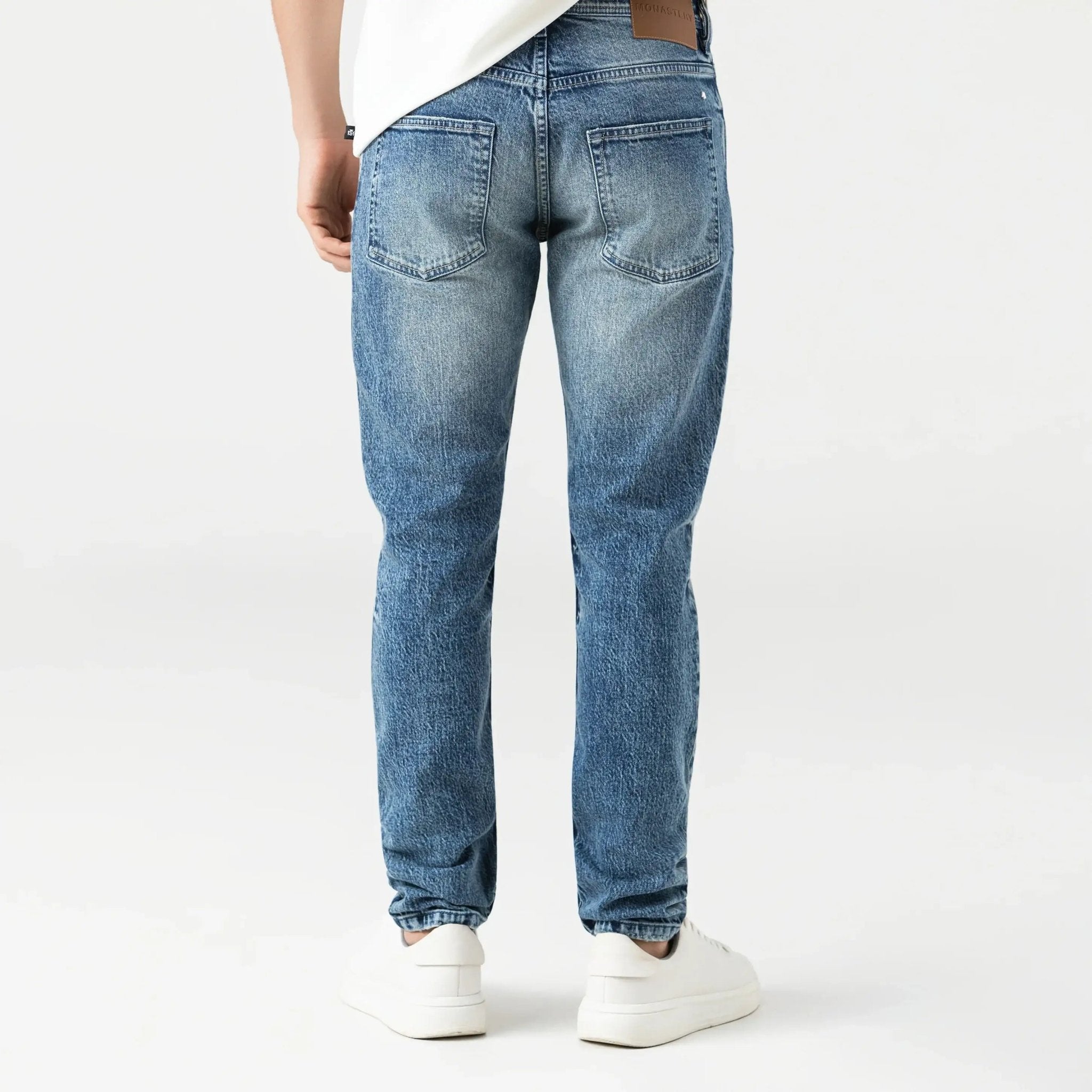 KRONUS PANT MEN BLUE DENIM - Monastery | Tienda Oficial Colombia