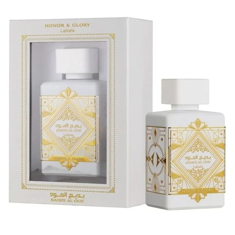 Lattafa Bade'E Al Oud Honor & Glory 100Ml EDP (Blanco)