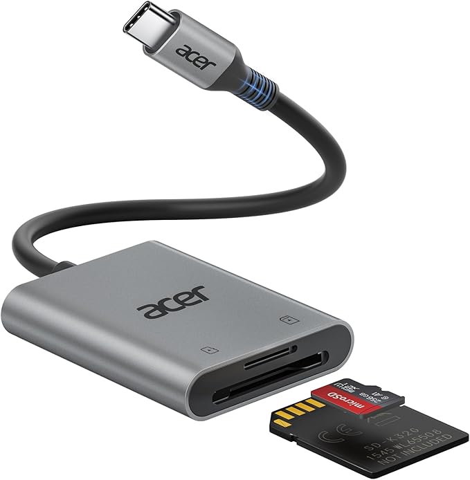 LECTOR DE TARJETA ACER USBC TO MICRO SDSDHCSDXC