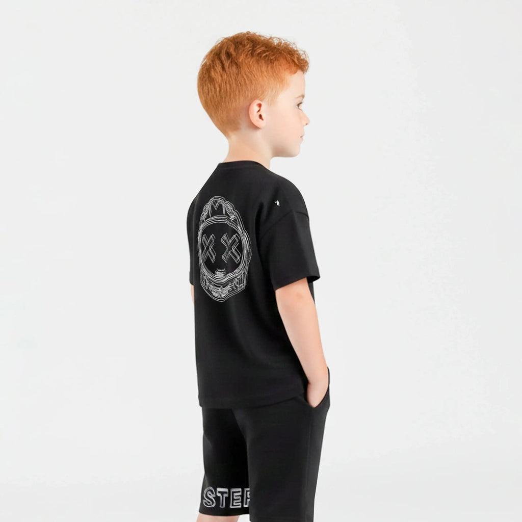 LEGATUS T-SHIRT OVERSIZED KIDS BLACK - Monastery | Tienda Oficial Colombia
