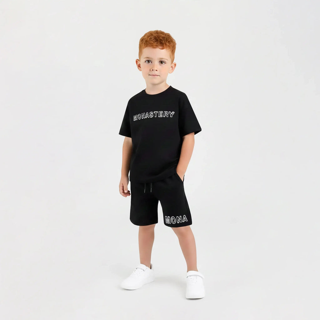 LEGATUS T-SHIRT OVERSIZED KIDS BLACK - Monastery | Tienda Oficial Colombia