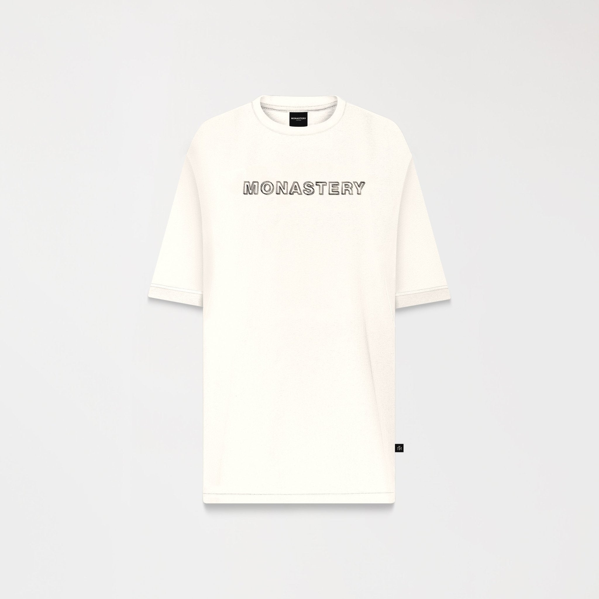 LEGATUS T - SHIRT OVERSIZED MEN EGRET - Monastery | Tienda Oficial Colombia