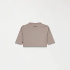LEIRE CROP TOP WOMEN TAUPE GRAY - Monastery | Tienda Oficial Colombia