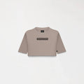 LEIRE CROP TOP WOMEN TAUPE GRAY - Monastery | Tienda Oficial Colombia