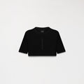 LIAO CROP TOP WOMEN BLACK - Monastery | Tienda Oficial Colombia
