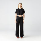 LIAO CROP TOP WOMEN BLACK - Monastery | Tienda Oficial Colombia