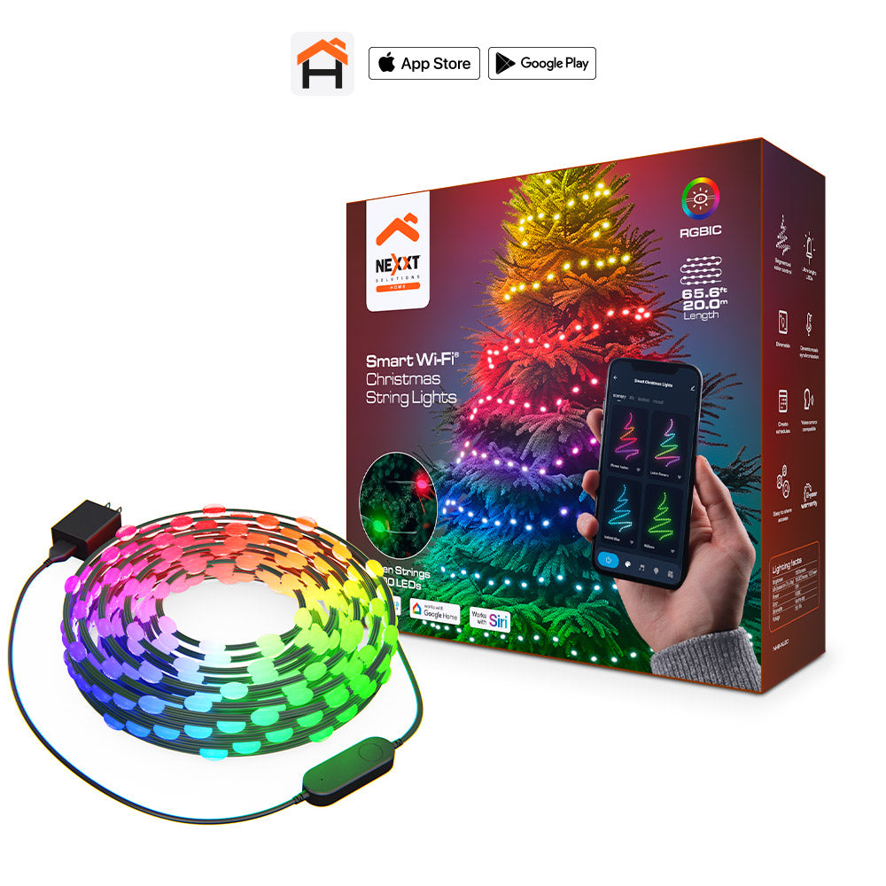 LUCES DE NAVIDAD LED NEXXT NHBXL20 SMART HOME MULTICOLOR 20MT5W