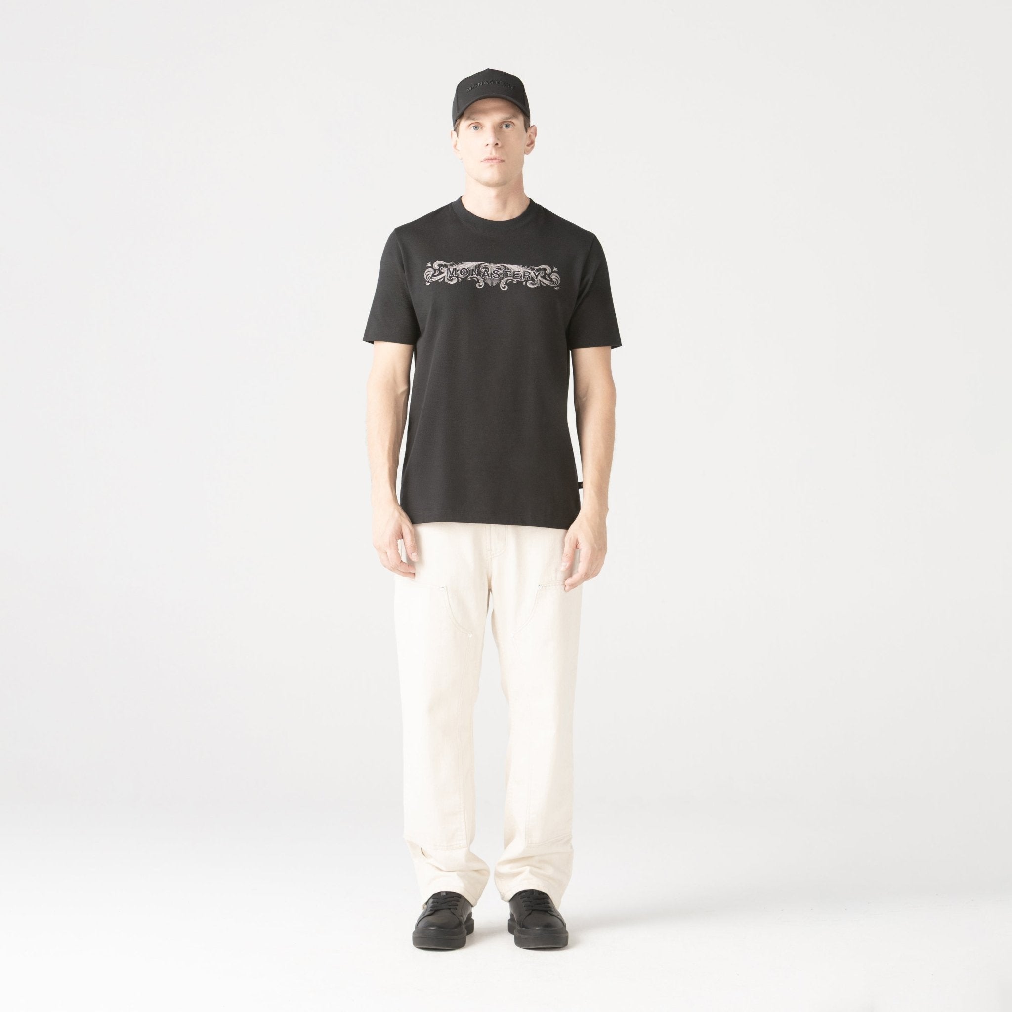 LUXX T - SHIRT MEN BLACK - Monastery | Tienda Oficial Colombia