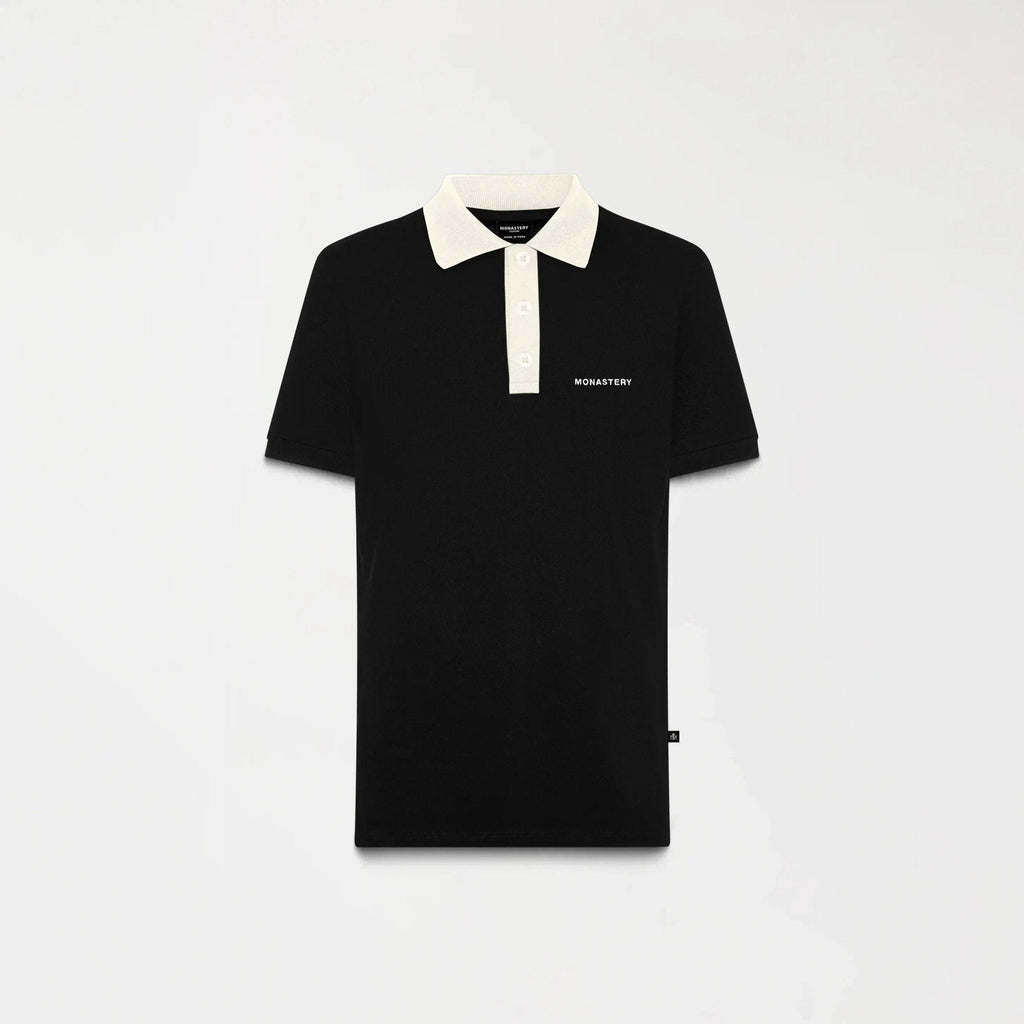 LYKOS POLO MEN BLACK - Monastery | Tienda Oficial Colombia
