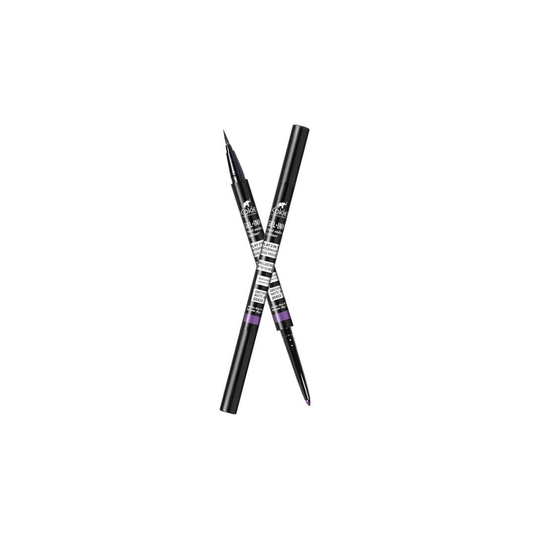 Kokie Gel-Ink Dual Ended Liner Metalic Cooper 034