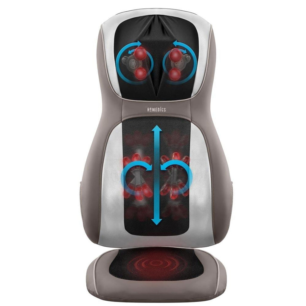 HoMedics Perfect Touch Masseuse Cojín de Masaje con Control por App y Calor