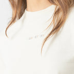MED CROP TOP WOMEN WHITE ASPARAGUS - Monastery | Tienda Oficial Colombia