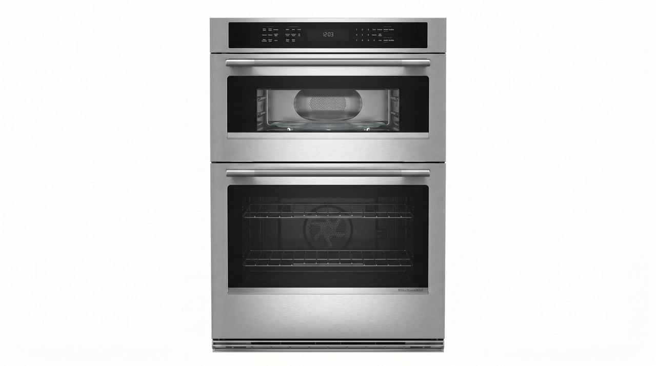 HORNO/ MICROONDAS EMPOTRABLE 30'' INOX. KITCHENAID