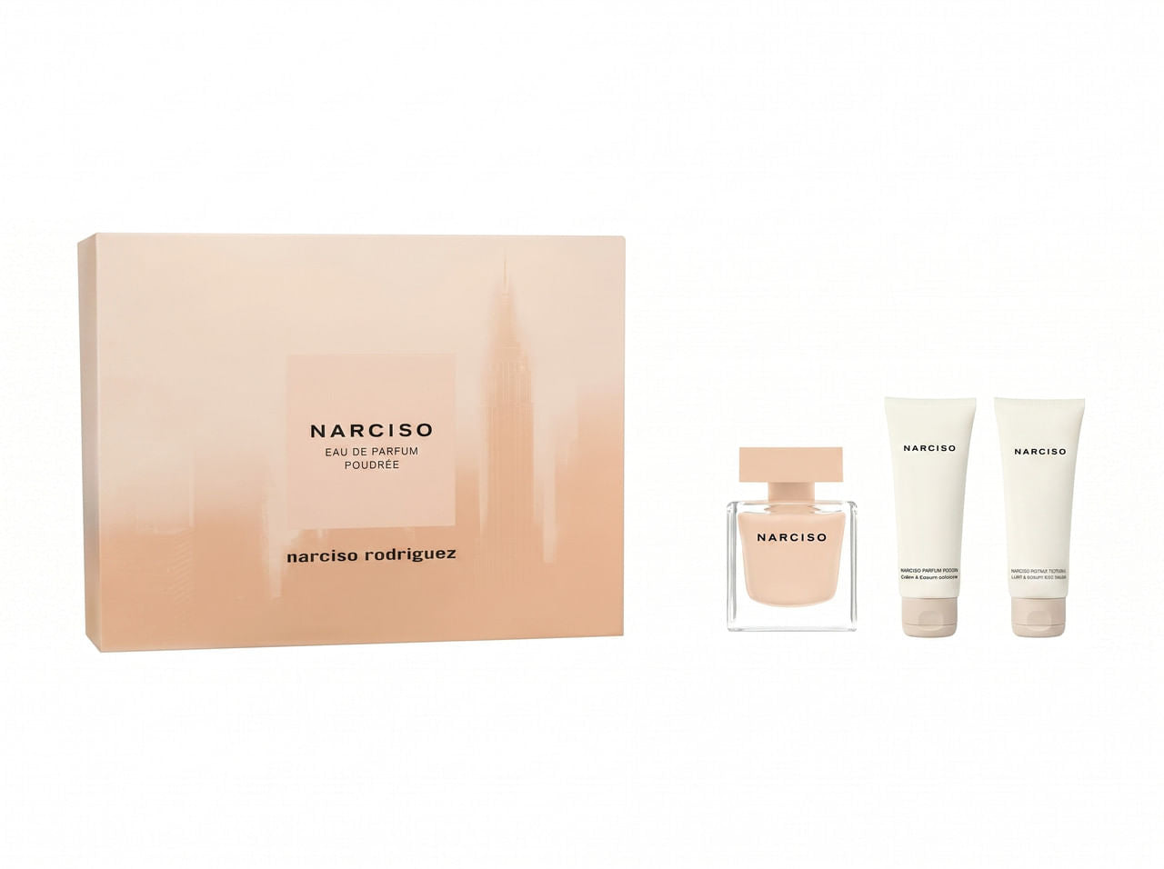 Narciso Rodriguez Narciso Poudree Set (50ML EDP+50ML Sc+50ML Bl)