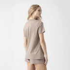 MERLE T - SHIRT WOMEN TAUPE GRAY - Monastery | Tienda Oficial Colombia