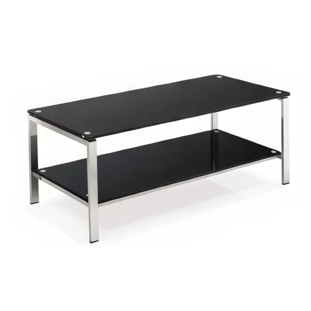 MESA DE CENTRO STARKEN GLASS TOP 10M BLACK